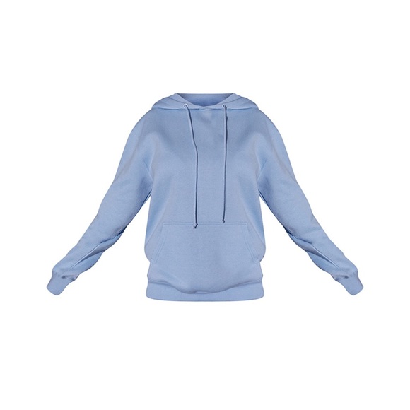 BLUE HOODIE - Picture 1 of 5